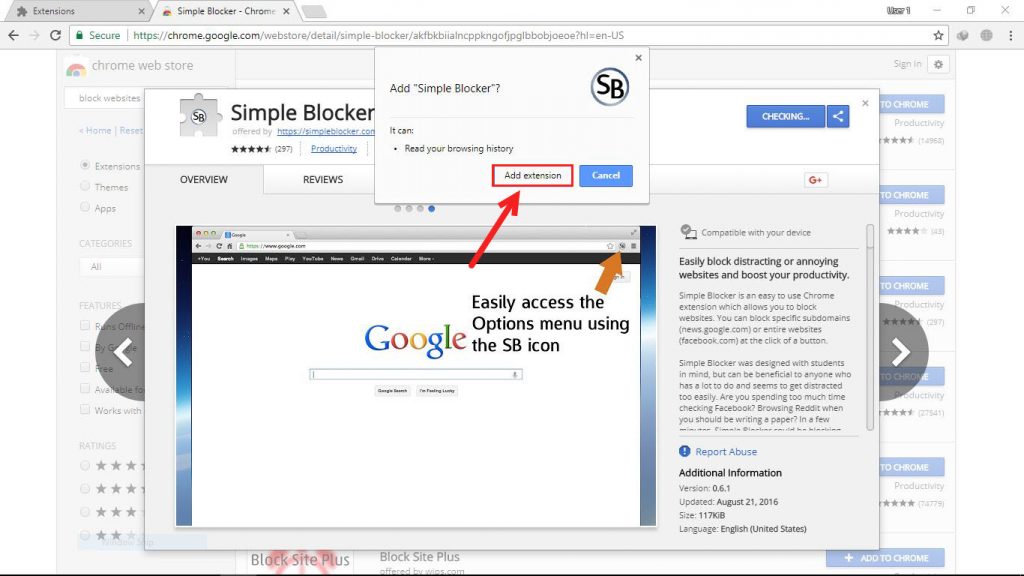 How to Block sites in Google Chrome? Tactig