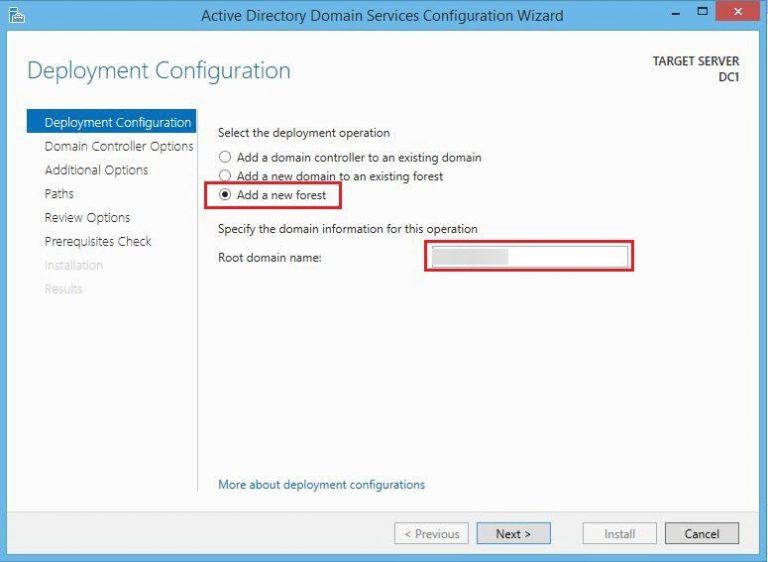 Install Active Directory Domain Services on Windows Server 2016 - Tactig
