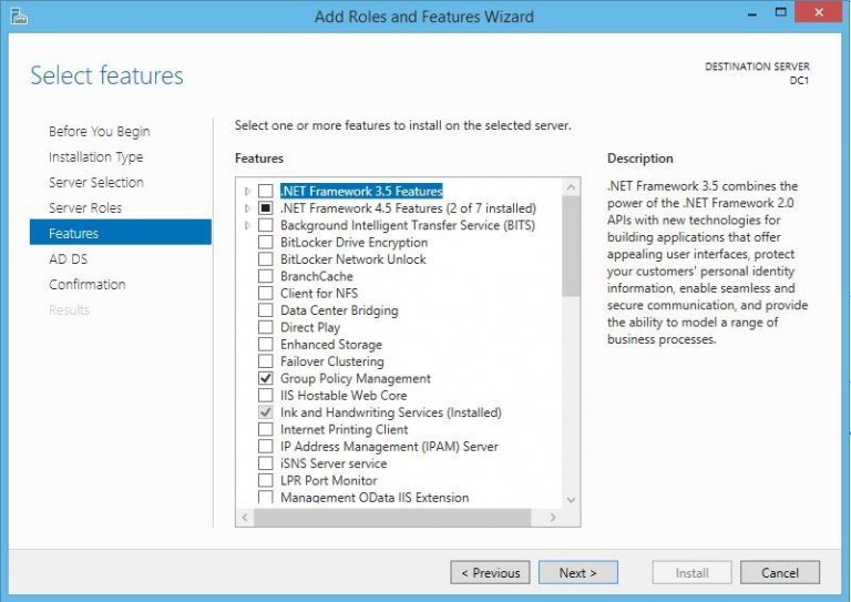 Install Active Directory Domain Services on Windows Server 2016 - Tactig