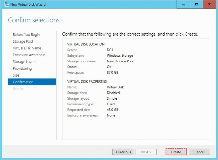 How to Create a Storage Pool in Windows Server 2016? Tactig