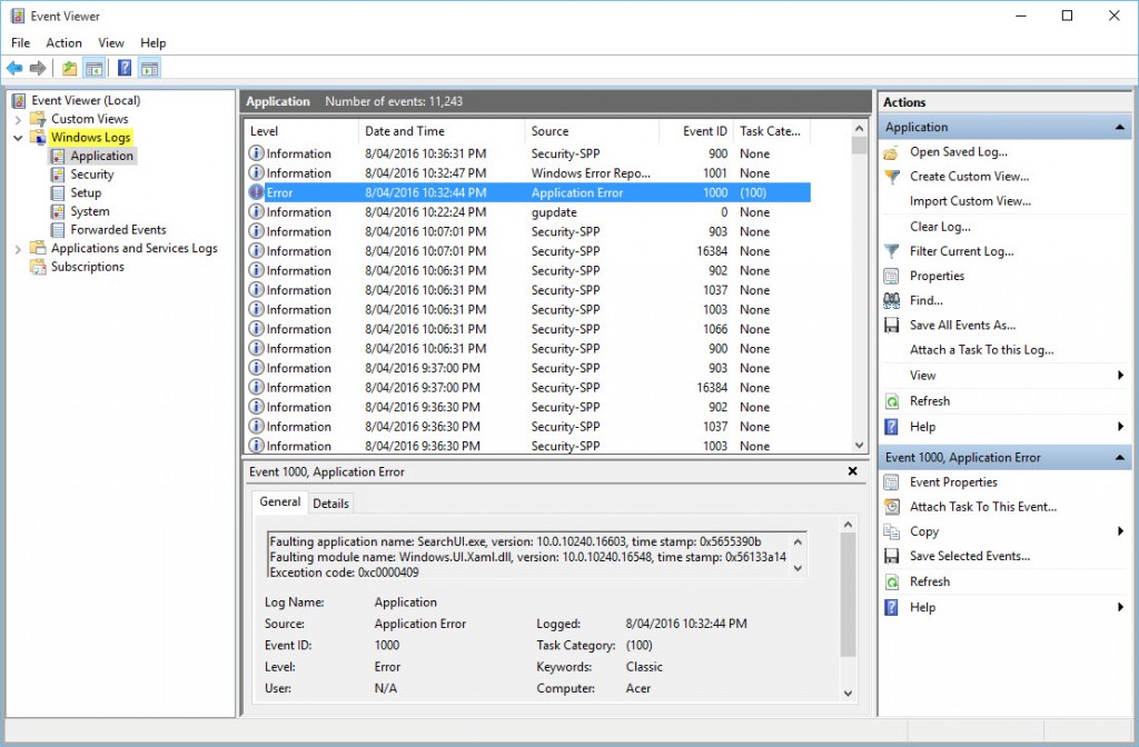 How to Configure and Analyze Event Logs in Windows 10? – Tactig