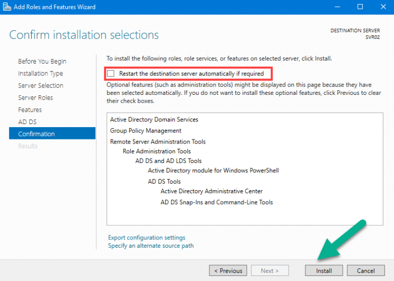 Install Active Directory on Windows Server 2016 step by step - Tactig